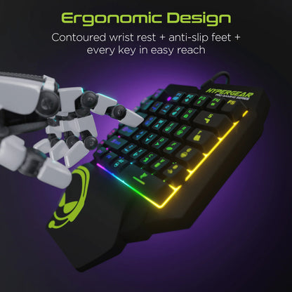 Hypergear Keyvictory One-Handed Gaming Keypad
