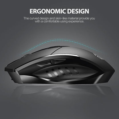 Rechargeable Multi-Device Wireless Bluetooth Mouse